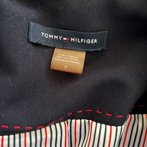 Tommy Hilfiger Blazer Business Jacket with Flattering Fit and Single-Button Sz-8 - Picture 11 of 15